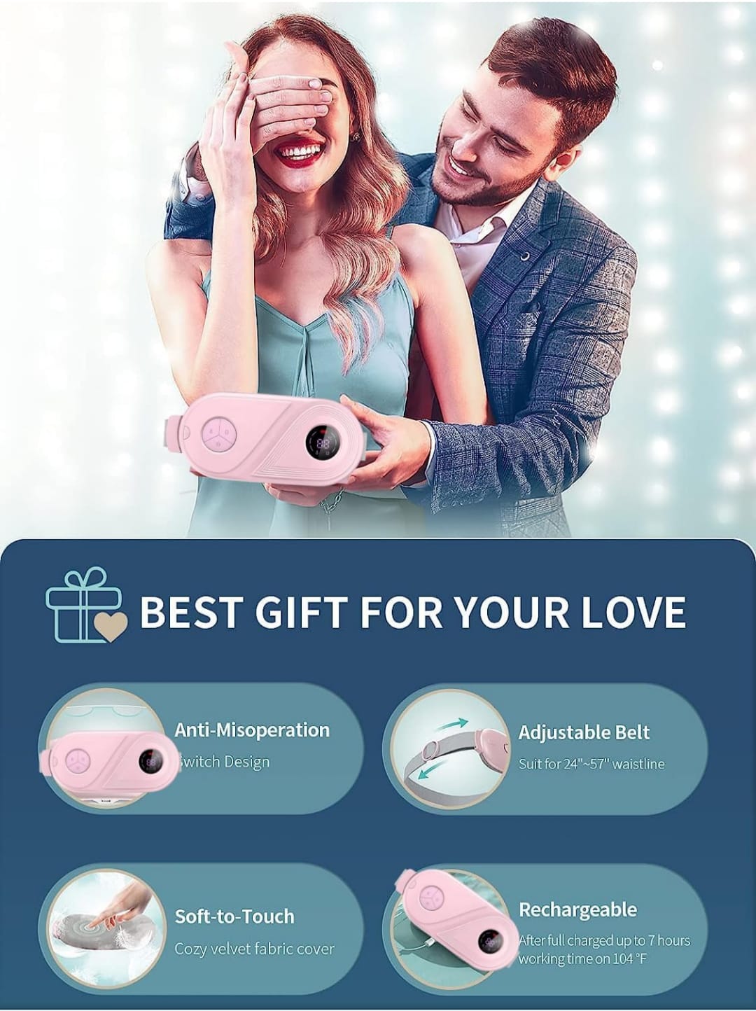 Menstrual Heating Pad for Girls Cramps