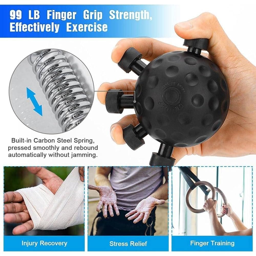 Eagle Claw Hand Strengthener Grip - Forearms & Veins Trainer.
