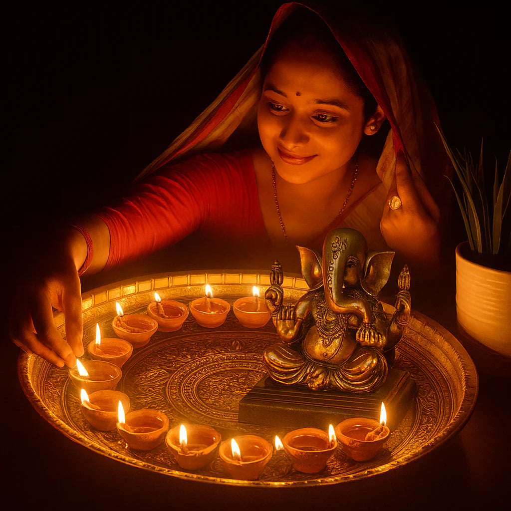 LED Light Water Sensor Diyas Plastic with, Ambient Lights, (Pack of 6/12/18/24)