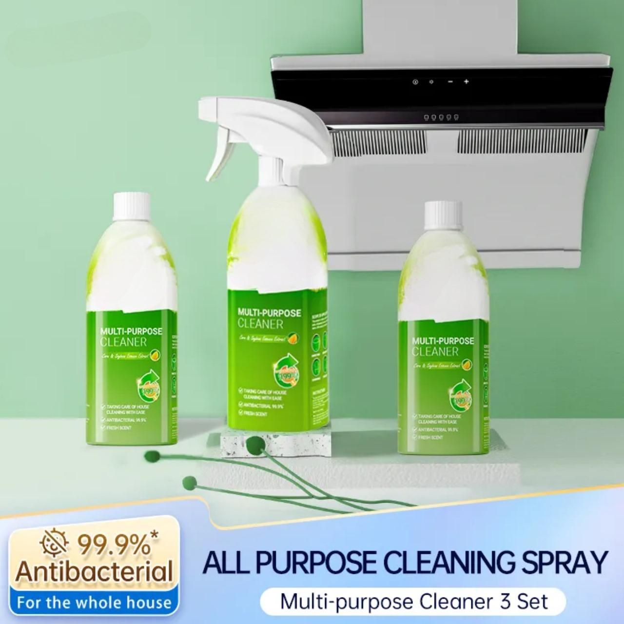 Multi-Purpose Cleaner🔥 Kitchen, Bathroom, Tiles & Floor Cleaning Spray (50% OFF)