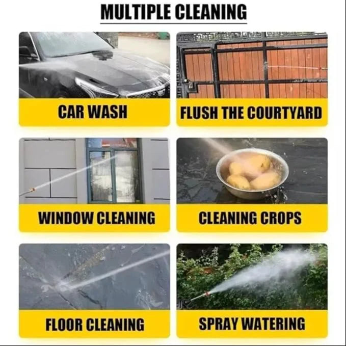 Adjustable Nozzle and 5M Hose Pipe