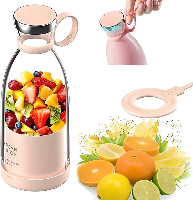 Portable Mini Blender – Fresh Juices & Smoothies Anytime, Anywhere